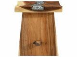 Shower Stool Natural 50 x 30 x 44 cm Solid Suar Wood 42015924