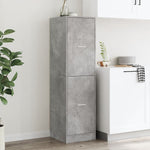 Apothecary Cabinet Concrete Grey 40x41x144.5 cm Engineered Wood 3309639