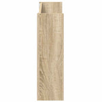 Wall Shoe Cabinets 2 pcs Sonoma Oak 80x18x60cm Engineered Wood 806748