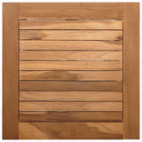 Sun lounger Folding with Cushion 2 pcs Brown Solid Teak Wood 42008013