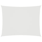 Sunshade Sail Oxford Fabric Rectangular 6x7 m White 135277