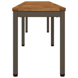 Garden Bench 201 x 35 x 45 cm Solid Acacia Wood Rectangular 901303