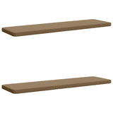 2-Piece Bench Cushions VUGHT 2 pcs 100% Polyester Taupe 952265