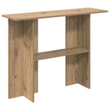 Console Table Artisan Oak 100 x 30 x 75 cm Engineered Wood 8001182