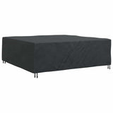 Furniture Cover Plain Black 220 x 220 x 70 cm 600D 4105788