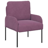 Sofas with Cushion 55cm Purple Plywood 42023445