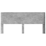 Headboard Concrete Grey Engineered Wood 889558