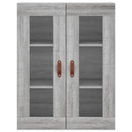 Highboard Grey Sonoma 69.5x34x180 cm Engineered Wood 3198575