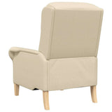 Armchair Cream 76 x 94 x 102 cm Fabric 42009846