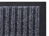 PVC Door Mats 4 pcs Grey 90x60 cm 278749