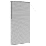 Venetian Blinds Height Adjustable Silver 220 x 120 cm Aluminium 42005951