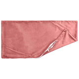 Cushion with Pillow HEERLEN 6 pcs Pink Velvet 925296