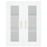 Wall Mounted Cabinets 2 pcs White Engineered Wood 3197929