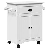 Kitchen Trolley BODO White 72x45x80 cm 4016875