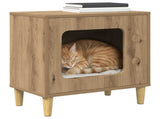 Cat House Artisian Oak 51 x 30 x 52 cm Engineered Wood 8000661