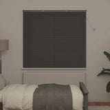 Venetian Blind Silver Grey 150 x 160 cm 25 mm PVC 42003692