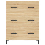 Highboard Sonoma Oak 69.5x34x180 cm Engineered Wood 3189384