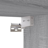 2 Piece TV Cabinet Set Grey Sonoma Engineered Wood 3120279