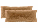 Cushion with Pillow HEERLEN 6 pcs Taupe PV Fleece 925946
