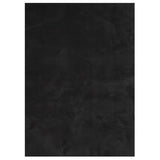 Rug HUARTE Short Pile Soft and Washable Black 120x170 cm 375114