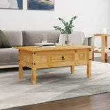 ZNTS Coffee Table Mexican Pine Corona Range 100x55x44 cm 243736