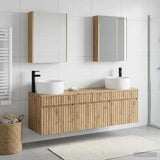 Bathroom Cabinet Set 5 pcs Artisan Oak Engineered Wood 3406654