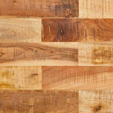 Dinning Table Natural 100 x 55 x 75 cm Solid Mango Wood 4104621