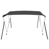 3 Bow Bimini Top Anthracite 183x140x137 cm 93133