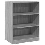 Wardrobe Grey Sonoma 77x48x102 cm Engineered Wood 840826