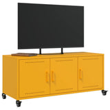 TV Cabinet Mustard Yellow 100.5x39x43.5 cm Steel 846647