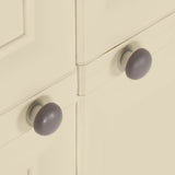 Cabinet Angora White Wood Design Plastic Medium Cabinet 340592