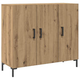 Sideboard Artisian Oak 90x34x80 cm Engineered Wood 857315