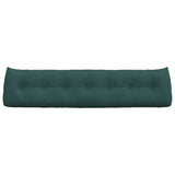 Back Pillow Dark Green 200 x 24 x 50 cm Fabric 42014591