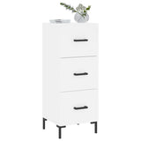 Sideboard White 34.5x34x90 cm Engineered Wood 828604