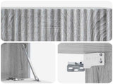 Wall-Mounted TV Cabinet Grey Sonoma 59.5 x 31 x 30 cm 898541