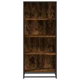Bookcase Smoked Oak 60x35x139 cm Engineered Wood 3300842