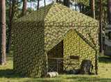 Canopy Tent with 4 Sidewalls 3 x 3 m Army Camouflage 42036825