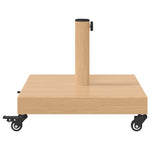 Outdoor Umbrella Base Light wood 45 x 45 x 31.5 cm 42010007