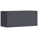 Wall Cabinet for Garage with Gas-lift Door Anthracite 883278