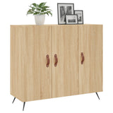 Sideboard Sonoma Oak 90x34x80 cm Engineered Wood 828079