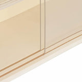 Wall Display Case with Shelf Beige 60 x 8.5 x 54 cm Plywood 42015626
