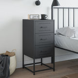 Bedside Cabinet Anthracite 36x39x78 cm Steel 846582