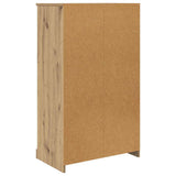 Highboard with Drawer 3 pcs Artisan Oak Engineered Wood 3402675