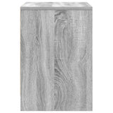 Bedside Cabinets 2 pcs with Drawer Grey Sonoma 40x34x50 cm 858778