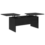 Coffee Table Black Oak 102 x 50.5 x 46.5 cm Engineered Wood 880718