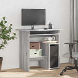 Desk Grey Sonoma 80x45x74 cm Engineered Wood 815478