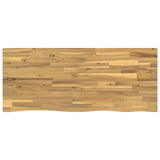 Live Edge Table Top 120 x 50 x 3.5 cm Rectangular White 938511