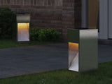 Solar Led Pathway Light 2 pcs Silver Stainless Steel 879713