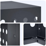 Air Conditioner Cover Anthracite 110 x 50 x 80 cm Steel 8014138