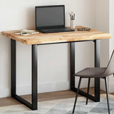 Table Top Rectangular 100x80x4 cm Solid Wood Acacia 4008797